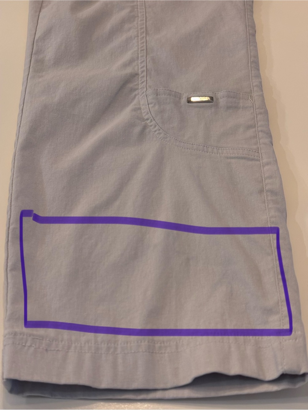 jamie sadock Misty Gray Golf/Utility Pants, Skinnylicious,Size 16 - Picture 12 of 14